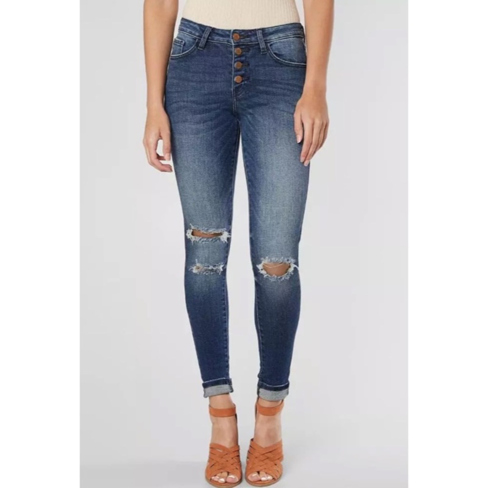 KanCan Signature Mid Rise Skinny Jeans